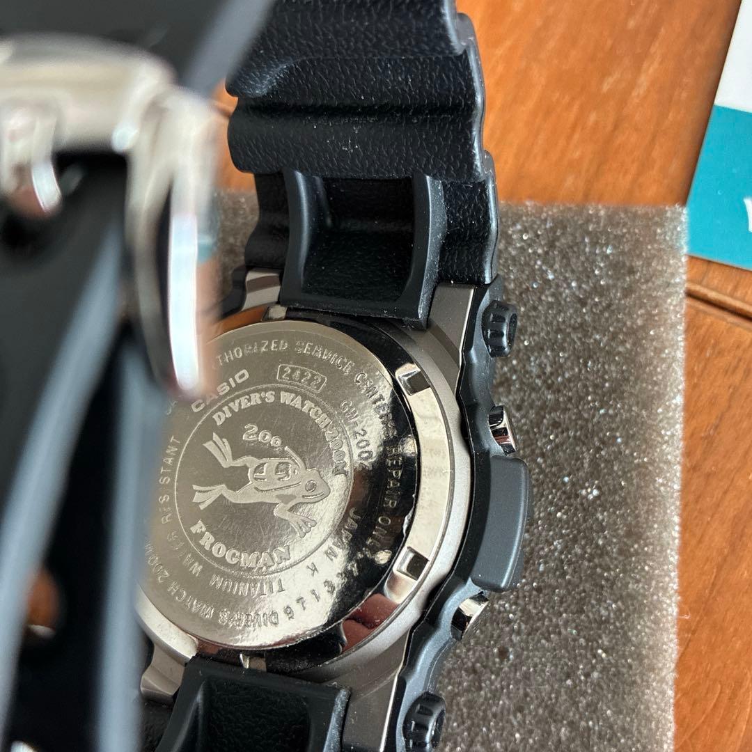 美品 G-SHOCK フロッグマン GW-200Z ダイバーズウォッチ - メルカリ
