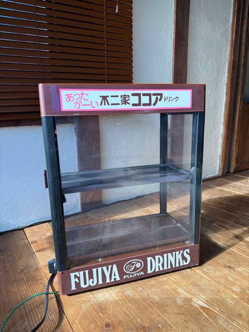 レトロ　不二家　缶ウォーマー　日本ヒーター製　CW-A型　動作確認済　事務所に！ Yahoo!オークション -「昭和レトロ」(温蔵ショーケース) (厨房機器)の