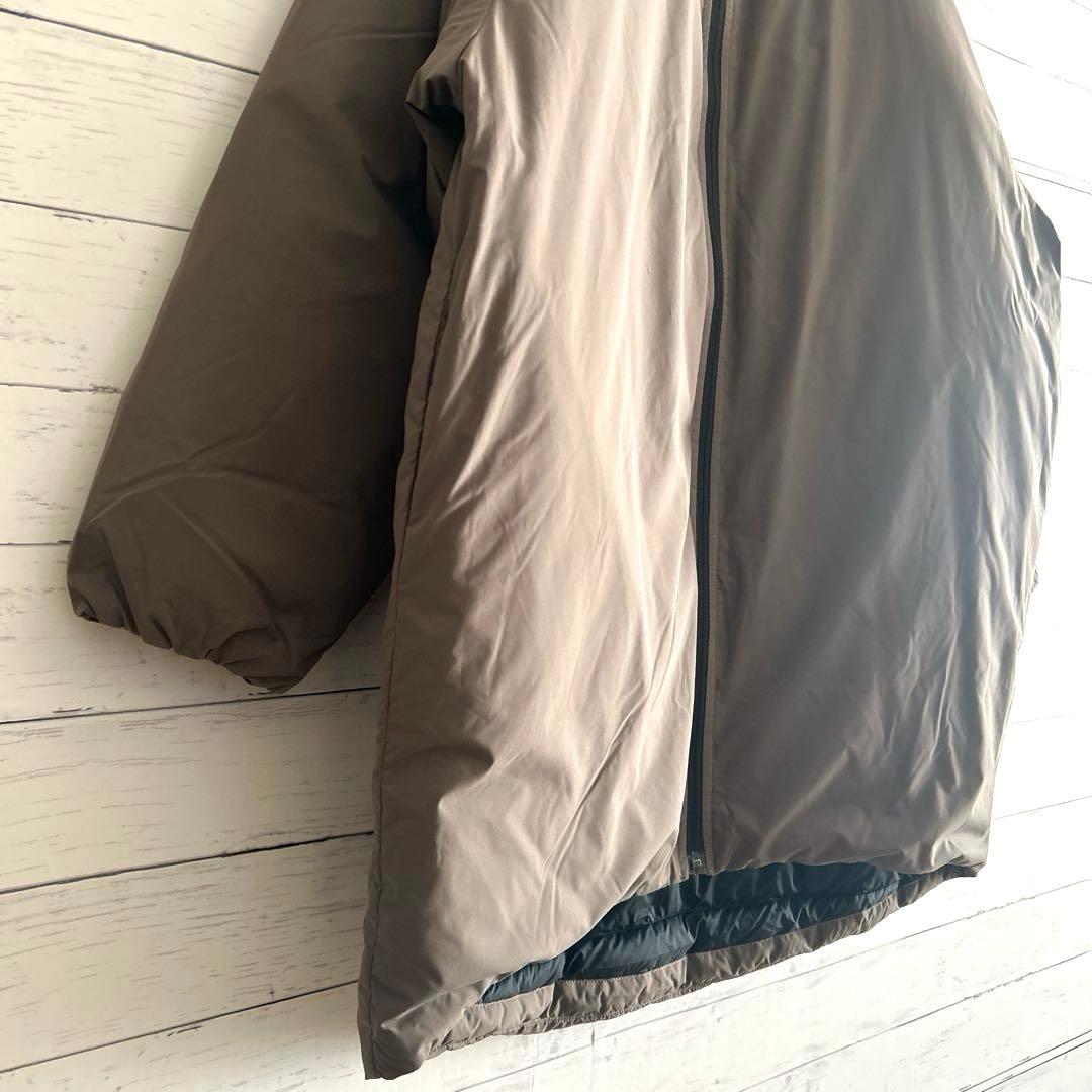 MUJI 無印良品 水を弾くスタンドカラーダウンコートオーバーサイズ男女