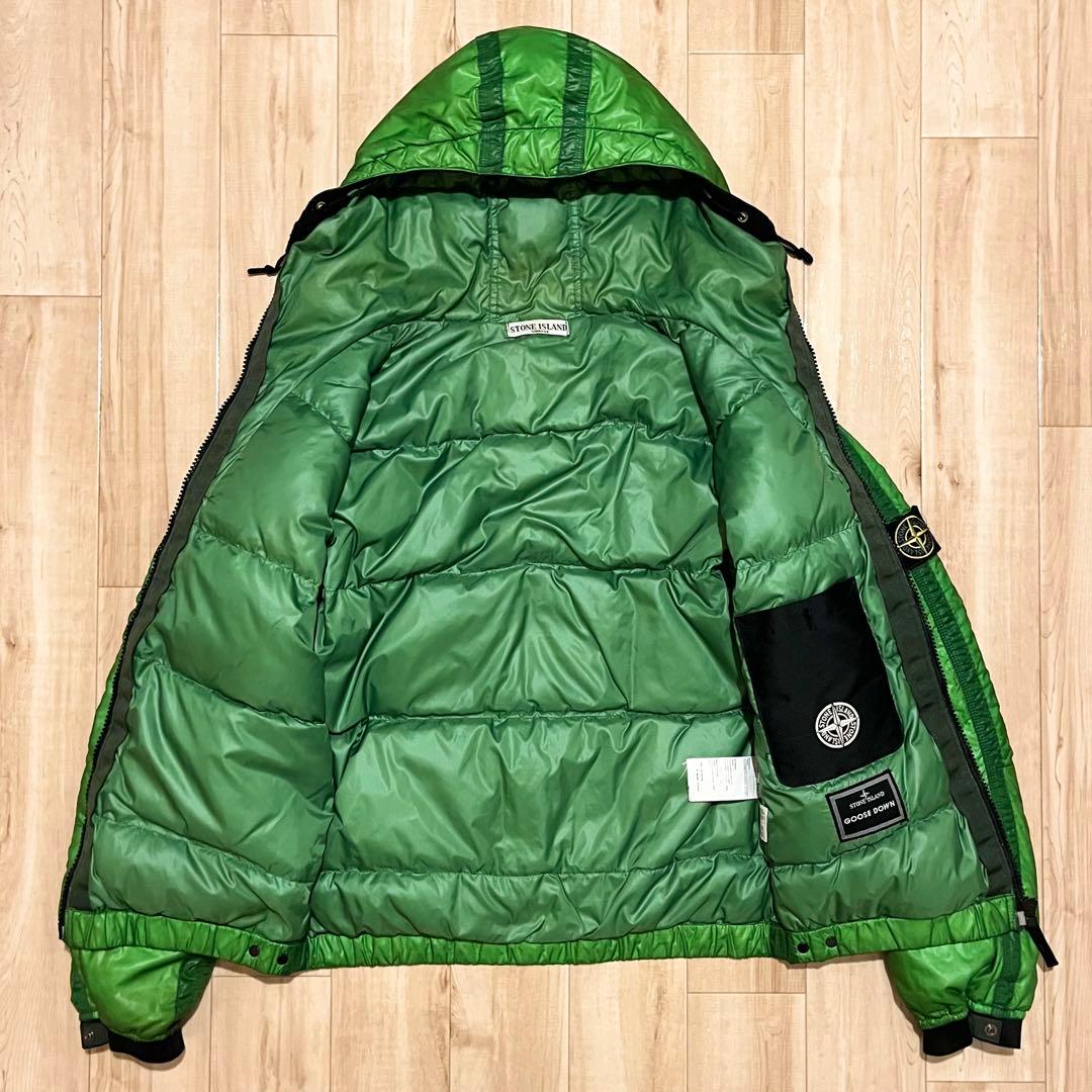 激レア！2008AW STONE ISLAND“GARMENT DYED”ダウン - メルカリ