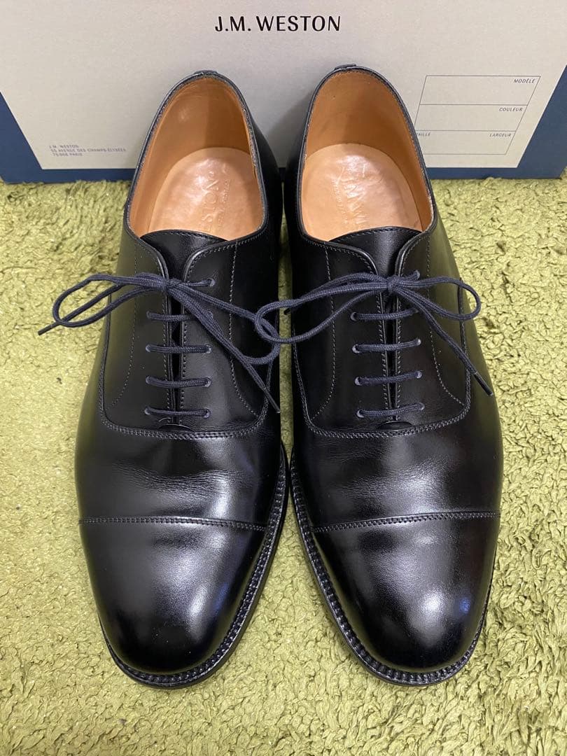 靴 J.M.WESTON / 300 / Cap toe oxford / 6.5F