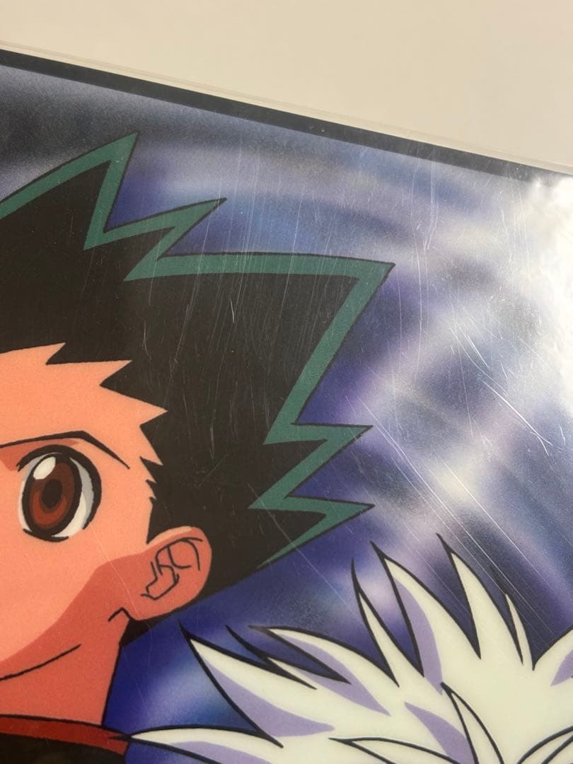 ハンターハンター HUNTER×HUNTER 旧アニメサイン入り下敷き クラピカ