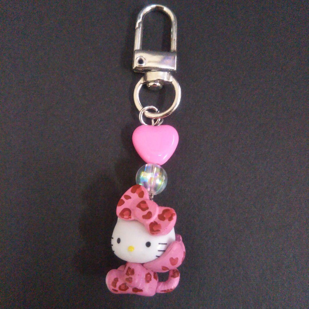激レア ご当地キティ 大阪 キーホルダー ヒョウ柄 豹柄 ハローキティ