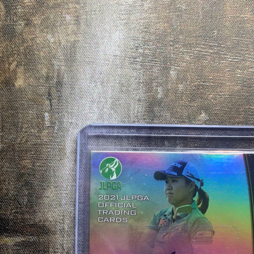 スポーツカード】JLPGA エポック2021 畑岡奈紗 直筆サイン 27/30