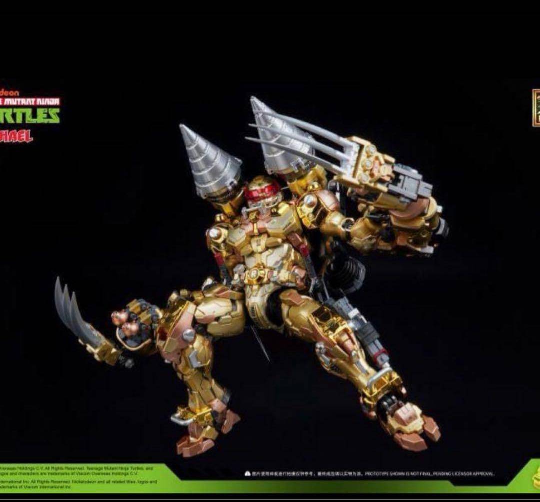 Heatboys HB0093 東京コミコン限定 ラファエル ゴールド TMNT - メルカリ