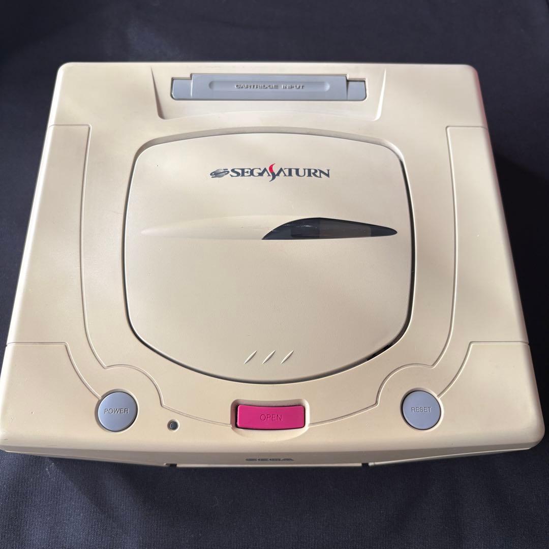 ジャンク品】セガサターン 本体 クリーム色 - メルカリ