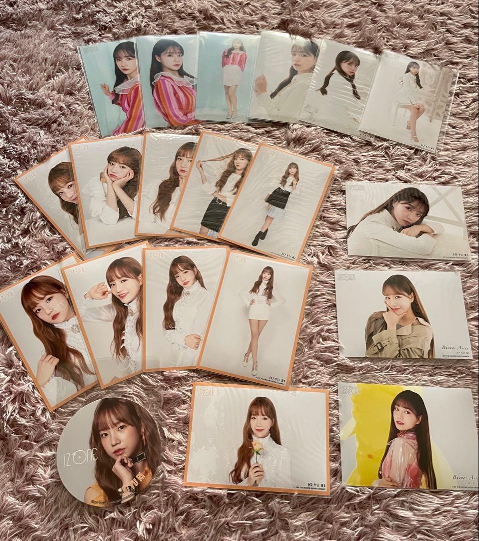 IZ*ONE ユリ 生写真 コースター セット - メルカリ