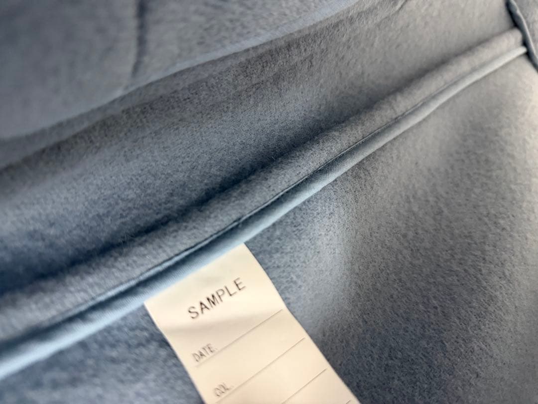 INVERTERE 未使用サンプル品INVERTERE ダッフルコートBIRMINGHAM水色38