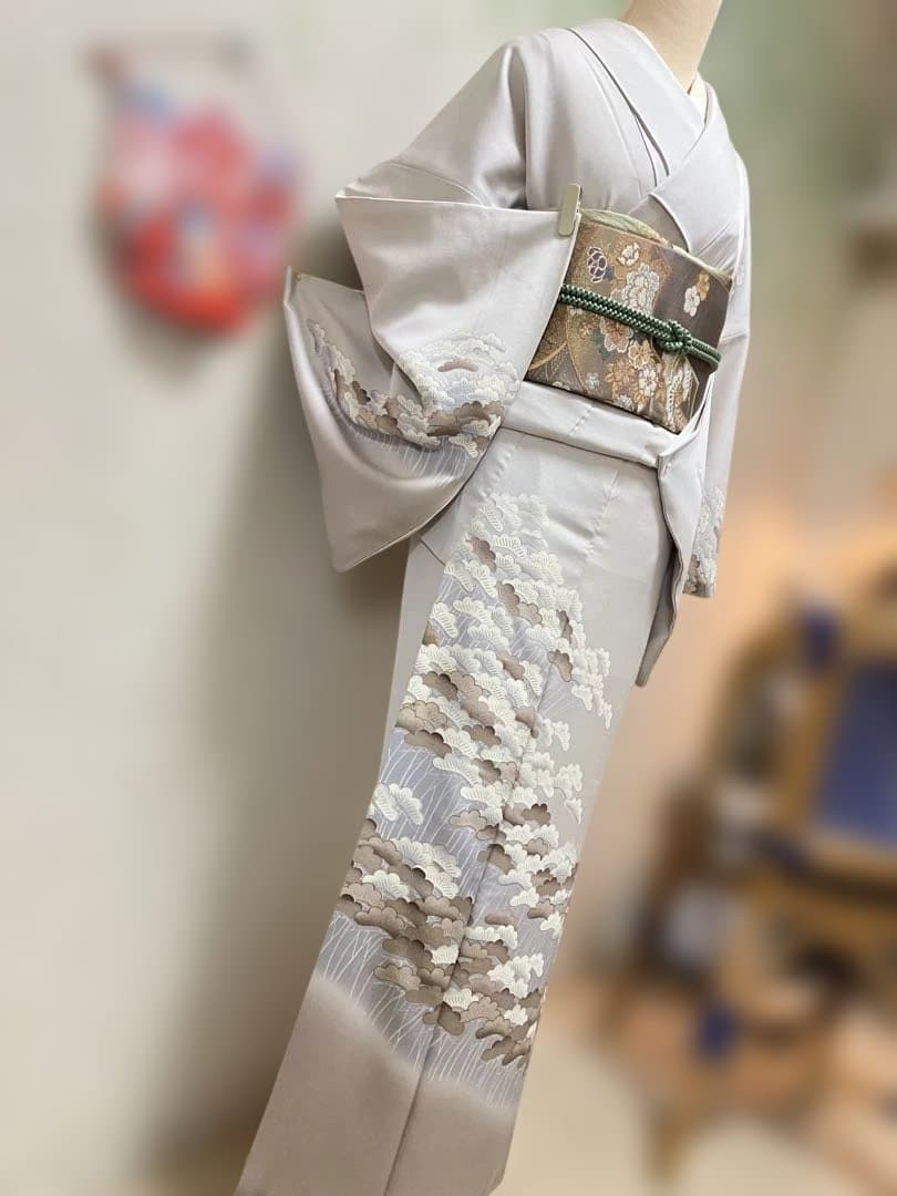 ❣️一つ紋付き❣️訪問着４点フルセット❣️