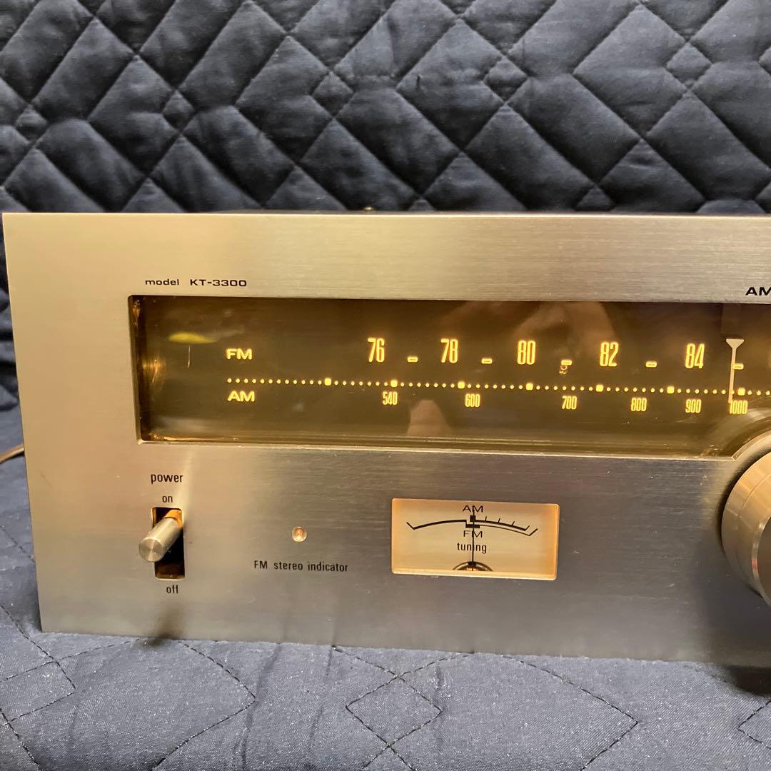 決算特価】《完動品トリオ KT3300 AM-FM ステレオチューナ - メルカリ