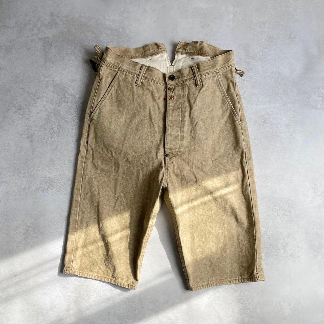 KAPITAL カメラパンツ 草木染め ダック ショーツ キャピタル 日本製