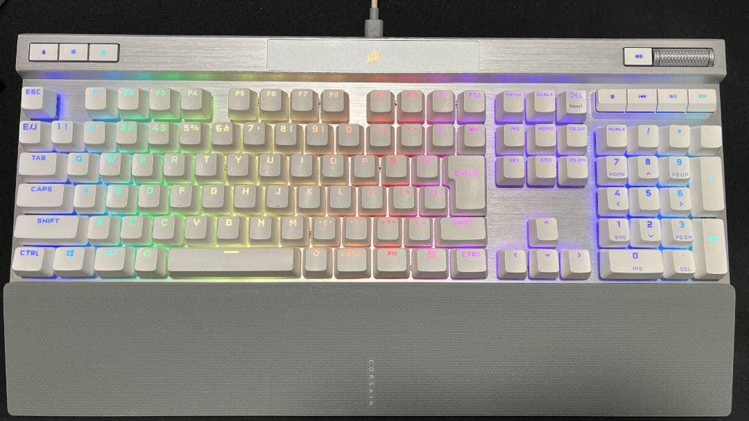 Corsair K70 PRO RGB WHITE OPX軸 CORSAIR USB K70 RGB PRO WHITE ホワイト ゲーミングキーボード 2022