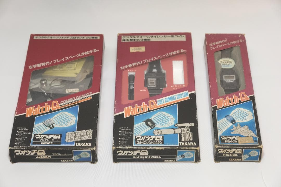 絶版品】旧タカラ ウォッチロボ 5種セット オマケつき ミクロマン