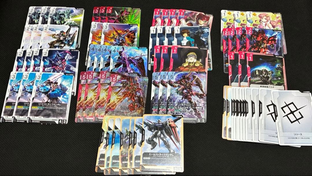 ガンダムカードゲーム 赤白SEED デッキ　ニュータイプチャレンジ優勝 GCG】ニュータイプチャレンジ優勝記念赤白デッキについて【ガンダム