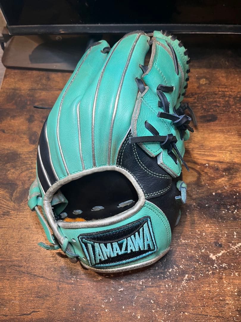 タマザワ 玉澤 軟式グローブ ターコイズグリーン ティファニーブルー