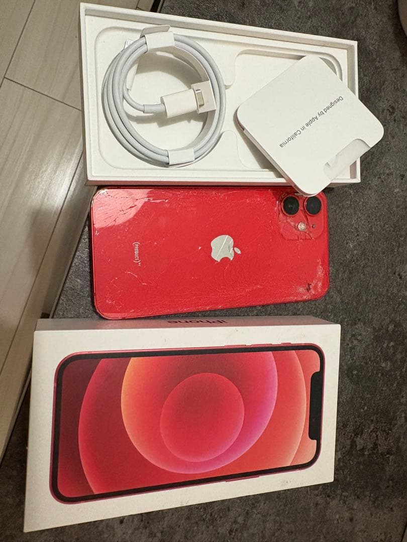 Apple iPhone 12 (レッド) 64GB Apple iPhone 12, Fully Unlocked, 64GB, Red, Refurbished - Walmart.com