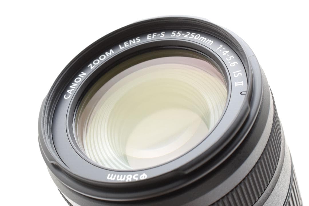 Canon EF-S55-250mm ISⅡ 望遠 手ブレ補正 美品 運動会最適 - メルカリ