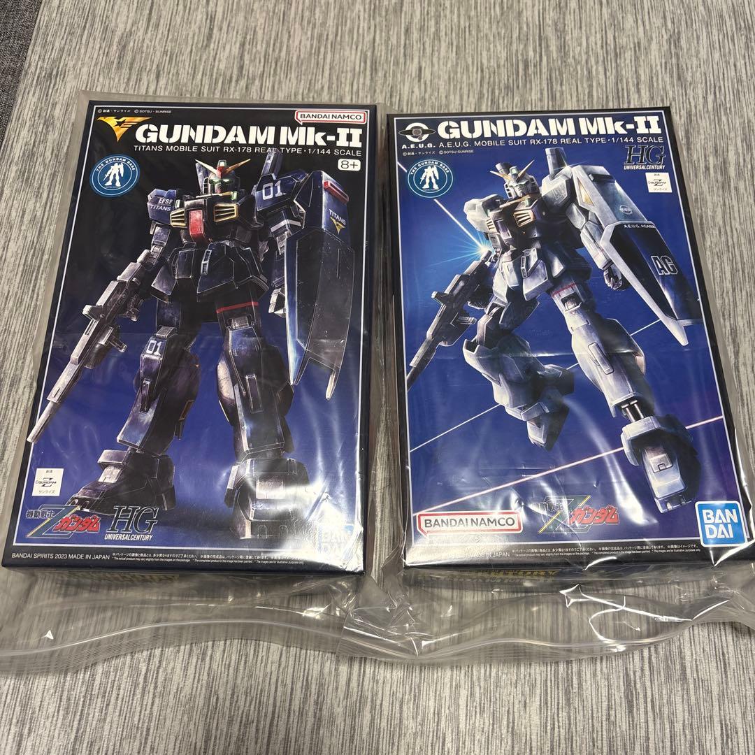 GUNDAM MK-II HG 2体セット Amazon.com: Bandai Hobby - Z Gundam - #194 Gundam Mk-II (Titans
