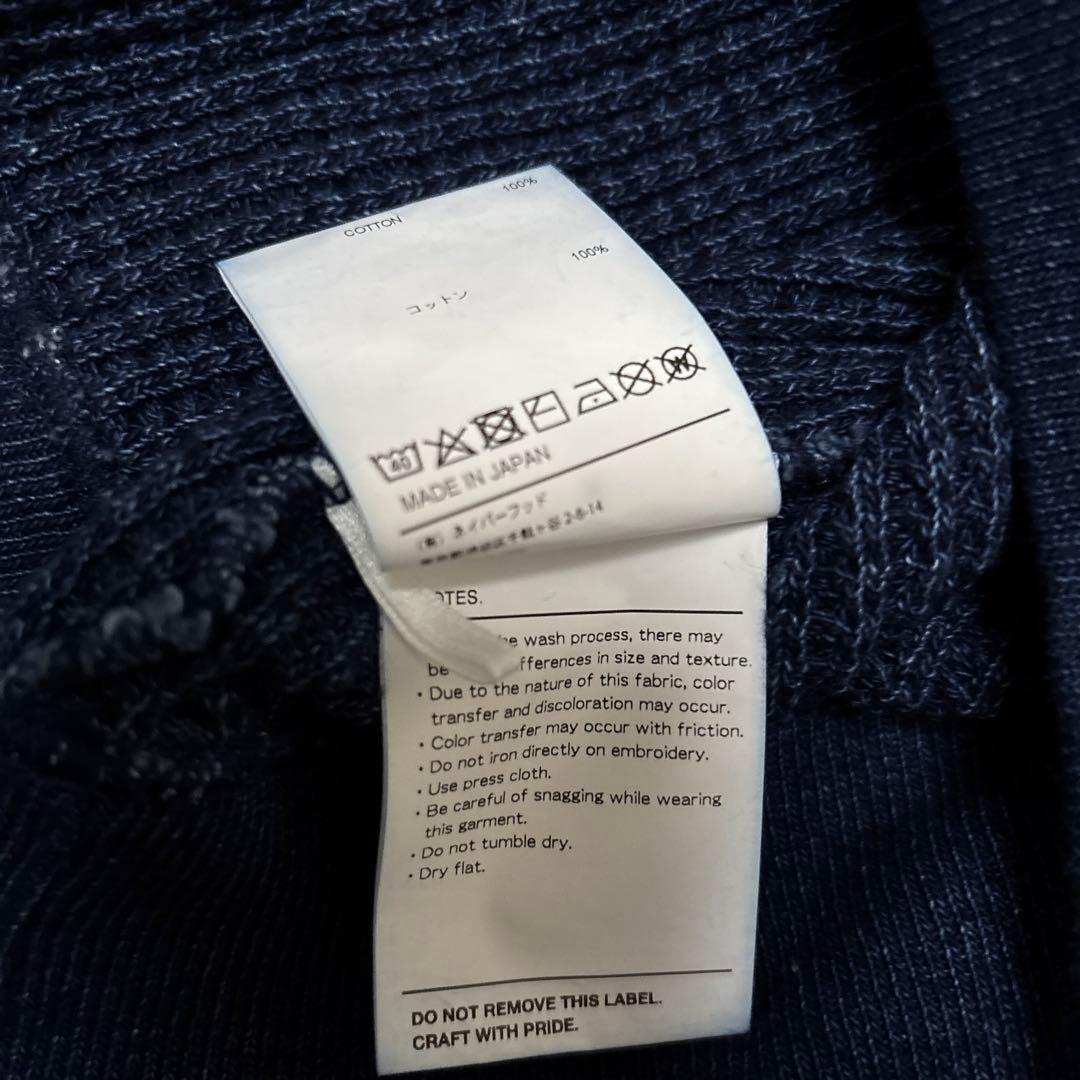 WTAPS ダブルタップス ワッフルインディゴニット221ATDT-CSM01 - メルカリ