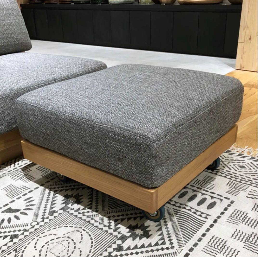 【美品】WTW マリブ　オットマン　グレー　キャスター付　西海岸　MALIBU Hermes様専用】wtw マリブソファ - メルカリ