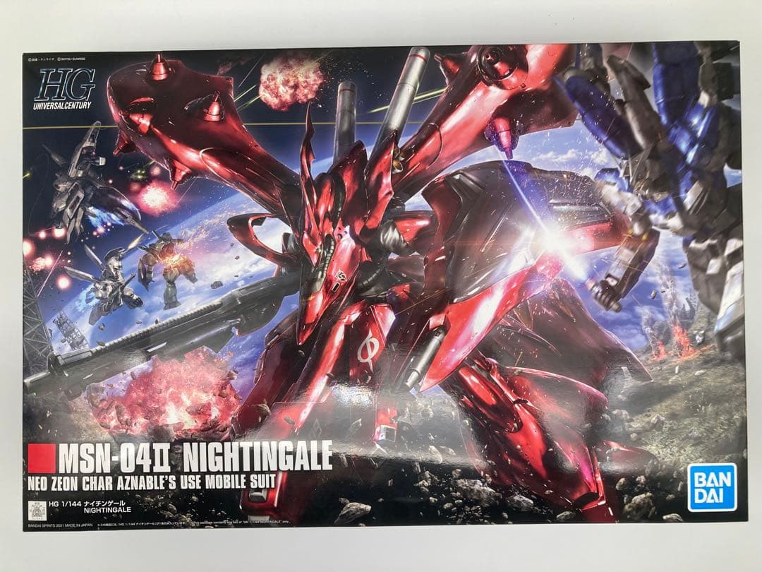 ガンプラ HGUC 1/144 ナイチンゲール HGUC 1/144 ナイチンゲール│株式会社BANDAI SPIRITS（バンダイ