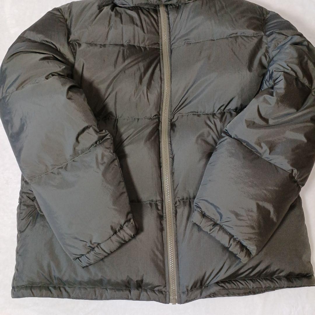 美品『Eddie Bauer』プレミアグースダウンジャケット M～L オリーブ