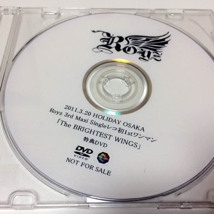 非売品Royz 3rd Maxi Singleレコ発1stワンマン特典DVD Royz