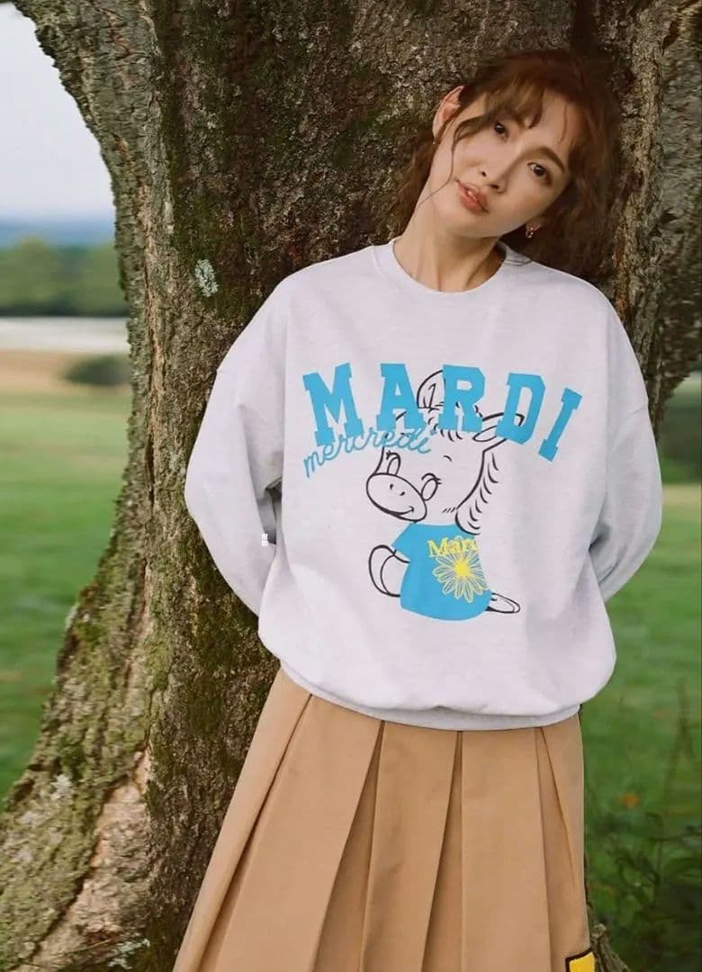那須ファームヴィレッジ 紗栄子 マルディメクルディ mardi スウェット