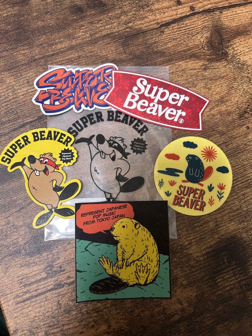 Super Beaver ステッカー スーパービーバー - メルカリ