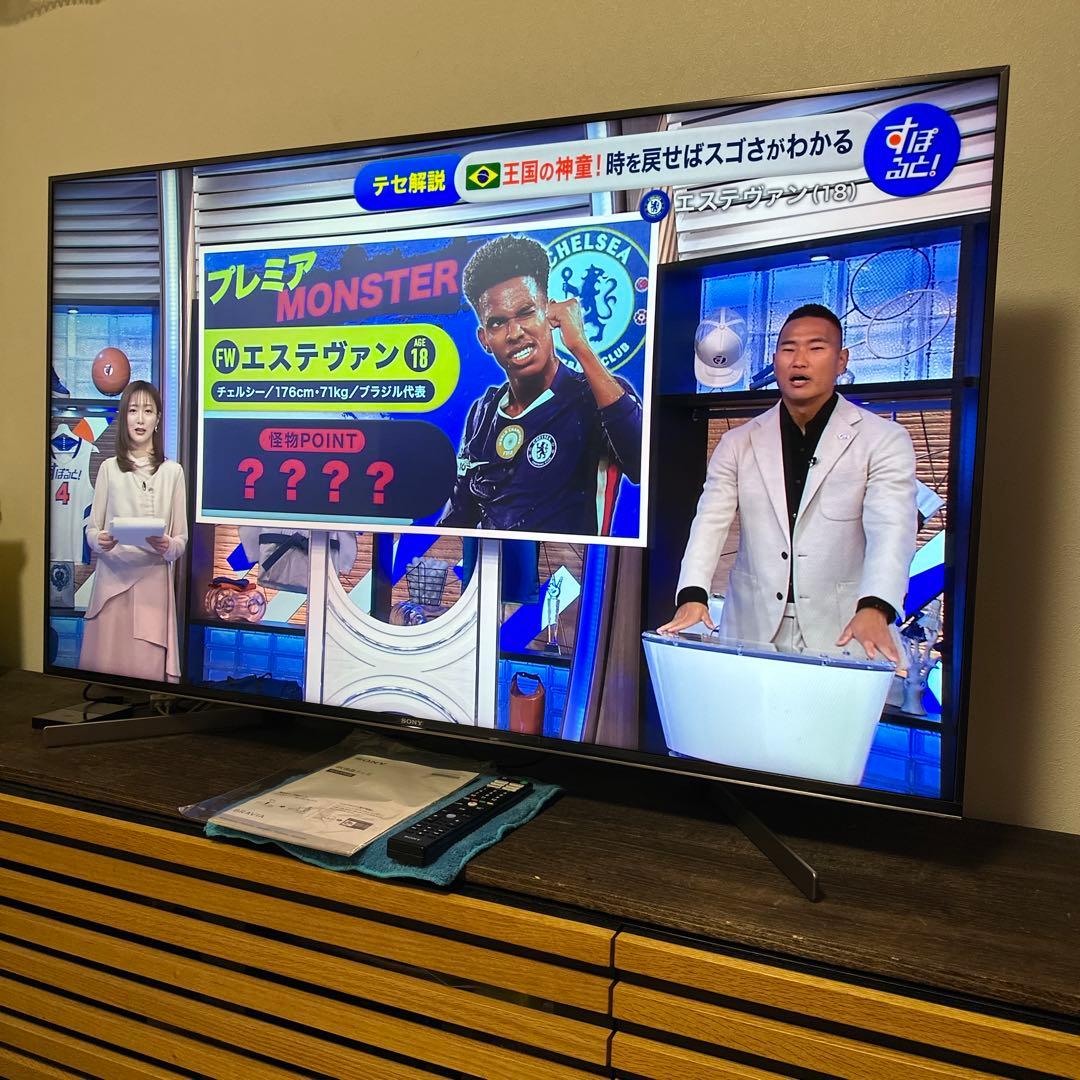 超美品】SONY BRAVIA 55v型2020年式保護フィルム付スタンド新品