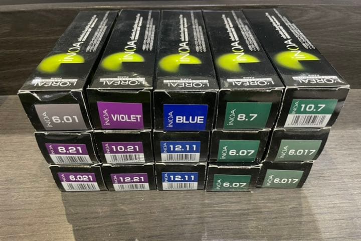 『イノアカラー37本まとめ買い』バラ売りも可能 イノア 6.052 ピンク | G SELECT ガモウの理美容用品通販サイト