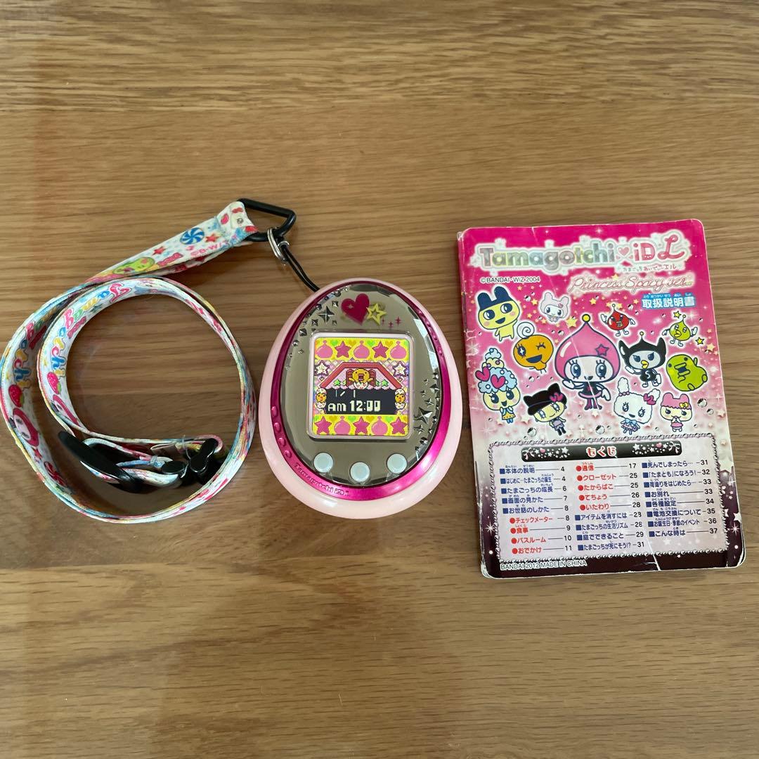 Tamagotchi iDLピンク ストラップ付き - メルカリ