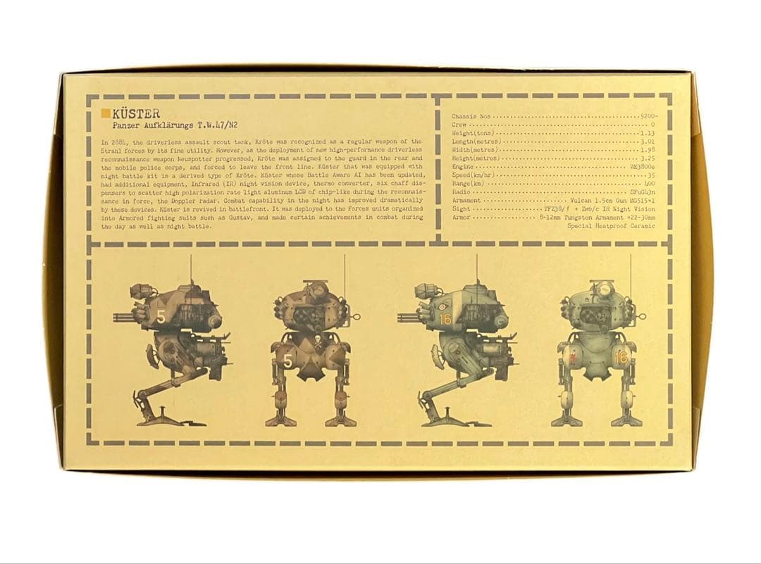 WAVE 1/20 マシーネンクリーガー キュスター 未組立品 - メルカリ