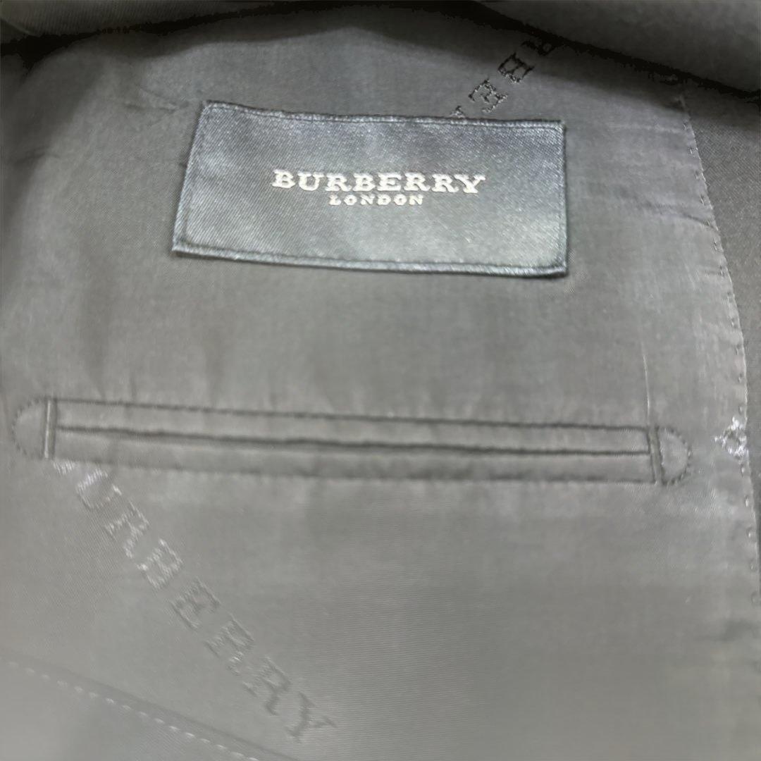 BURBERRYネイビー お受験 七五三 卒業 メンズスーツ ウールBB6