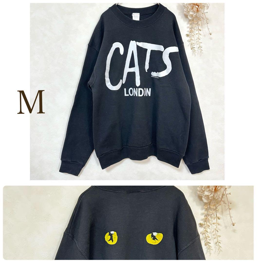 【CATS 】London キャッツ スウェット トレーナー　ヴィンテージ CATS 】London キャッツ スウェット トレーナー ヴィンテージ
