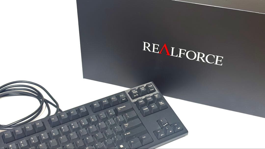 REALFORCE R3S 英語配列 キーボード REALFORCE R3S 45g荷重/非静音・テンキーレス(英語配列