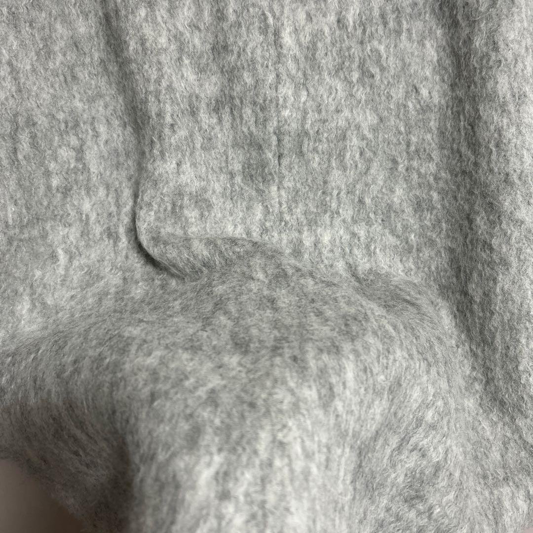 COLLAGE GALLARDAGALANTE シャギーコート ライトグレー