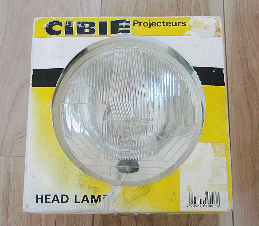 CIBIE ヘッドランプ 円形 当時物 - メルカリ