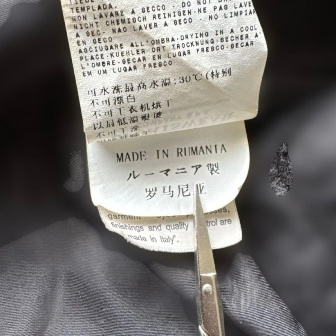 2009AW ストーンアイランド モッズコート ブラック モード 大きめM