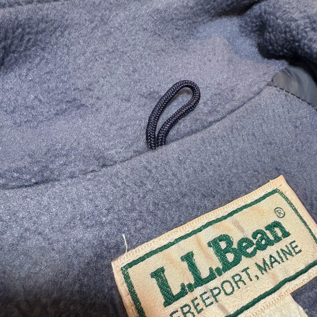 【極美品/USA製】90s L.L.Bean ウォームアップジャケット 緑 M
