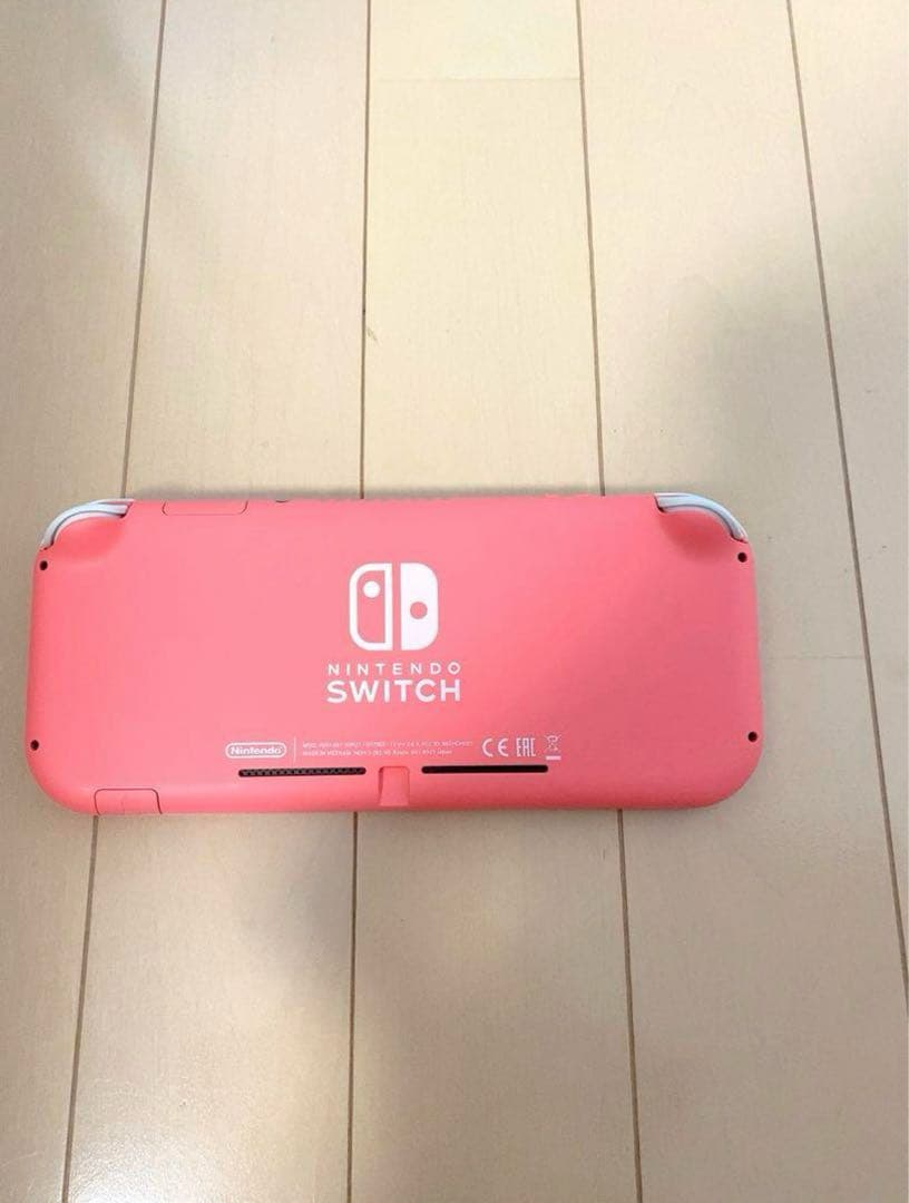 Nintendo Switch Lite コーラルピンク＆箱 アダプター、ケースの通販は