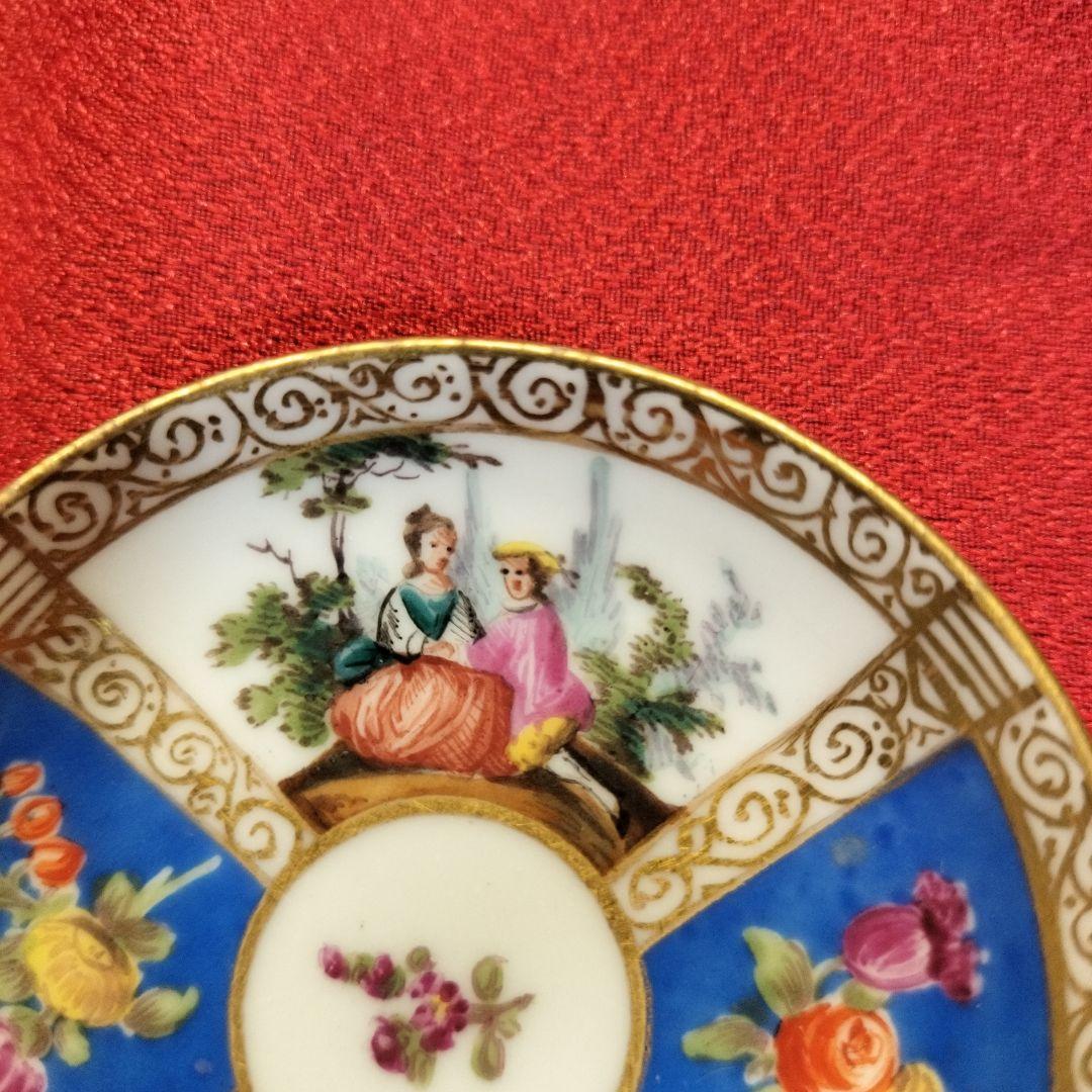 マイセン アウグストゥス レックス アンティーク ミニカップ&ソーサー