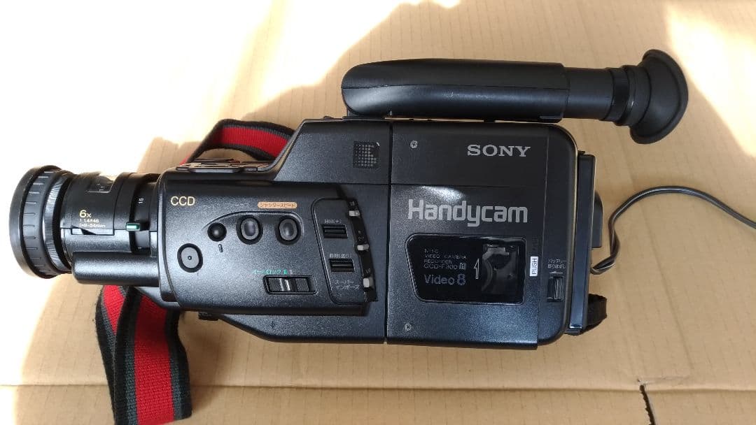 SONY ソニー8ミリ ビデオカメラ CCD-F300 ジャンク品 - メルカリ