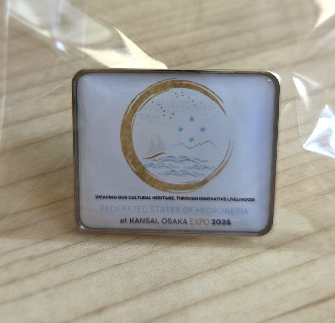 【レア非売品】大阪万博　ミクロネシア連邦　ピンバッジ 2026年最新】万博非売品ピンバッジの人気アイテム - メルカリ