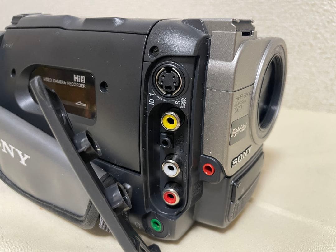 動作品 SONY ハンディカム CCD-TRV85 Hi8 ダビング用に - メルカリ