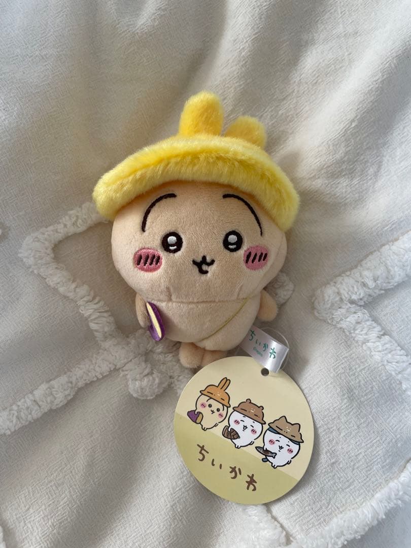 新品・タグ付き】ちいかわ 秋だもんマスコット うさぎ - メルカリ