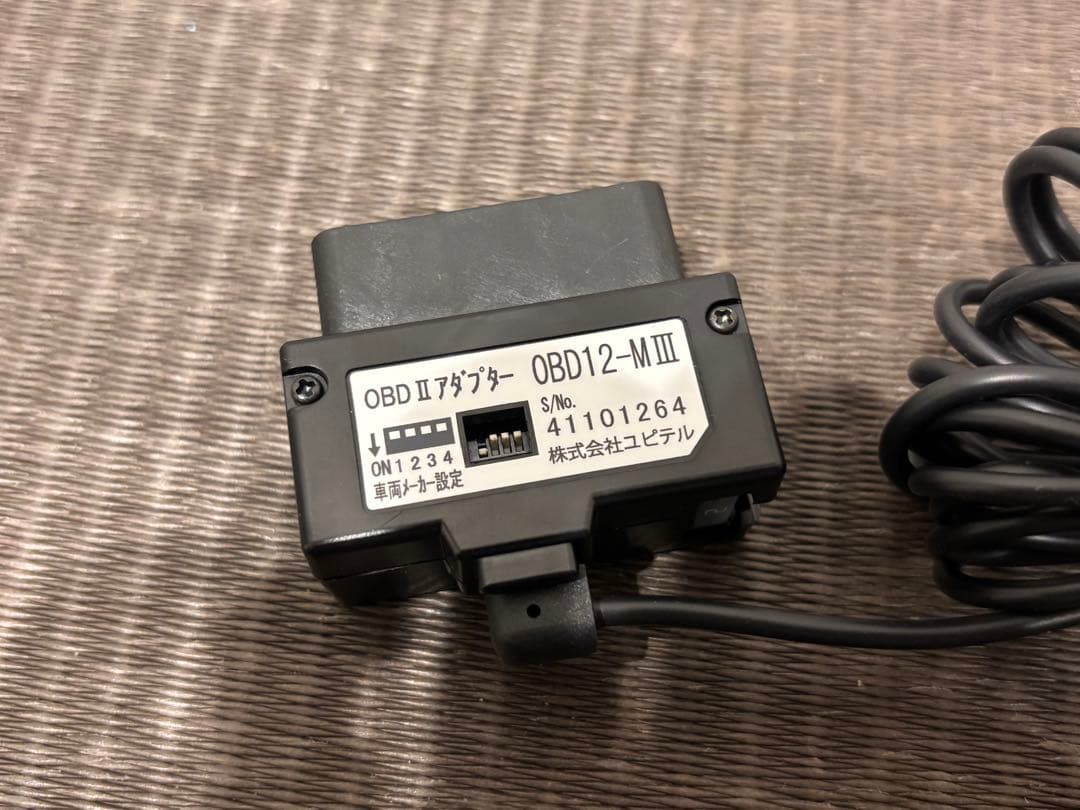 OBD II アダプター OBD12-M III ユピテル - メルカリ
