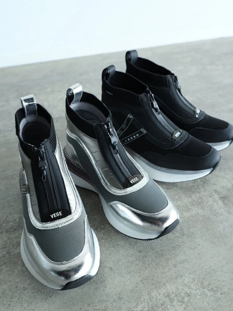 美品】VEGA センタージップハイカットスニーカー ヤマダヤ - メルカリ