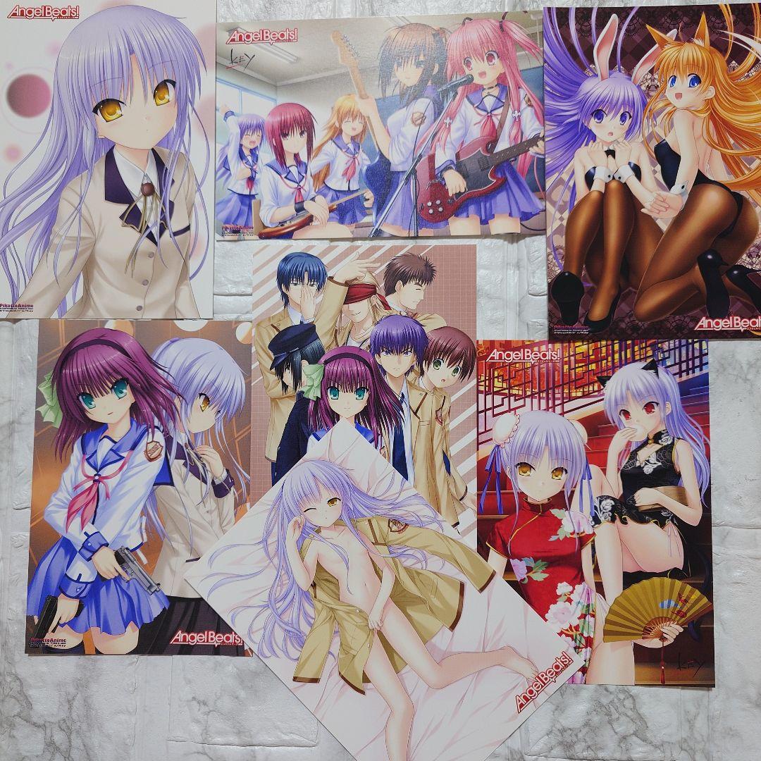 エンジェルビーツ！Angel Beats! イラストポストカード7枚セット