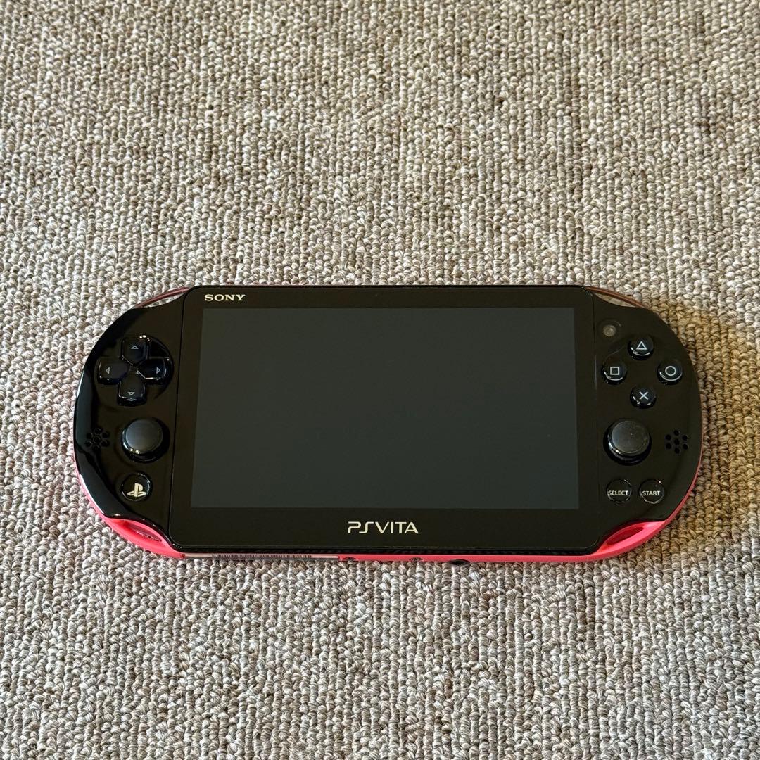 PSVITA PCH-2000 ピンク/ブラック PlayStation Vita PCH-2000 Wi-Fi Model Pink/Black 16GB Used - No